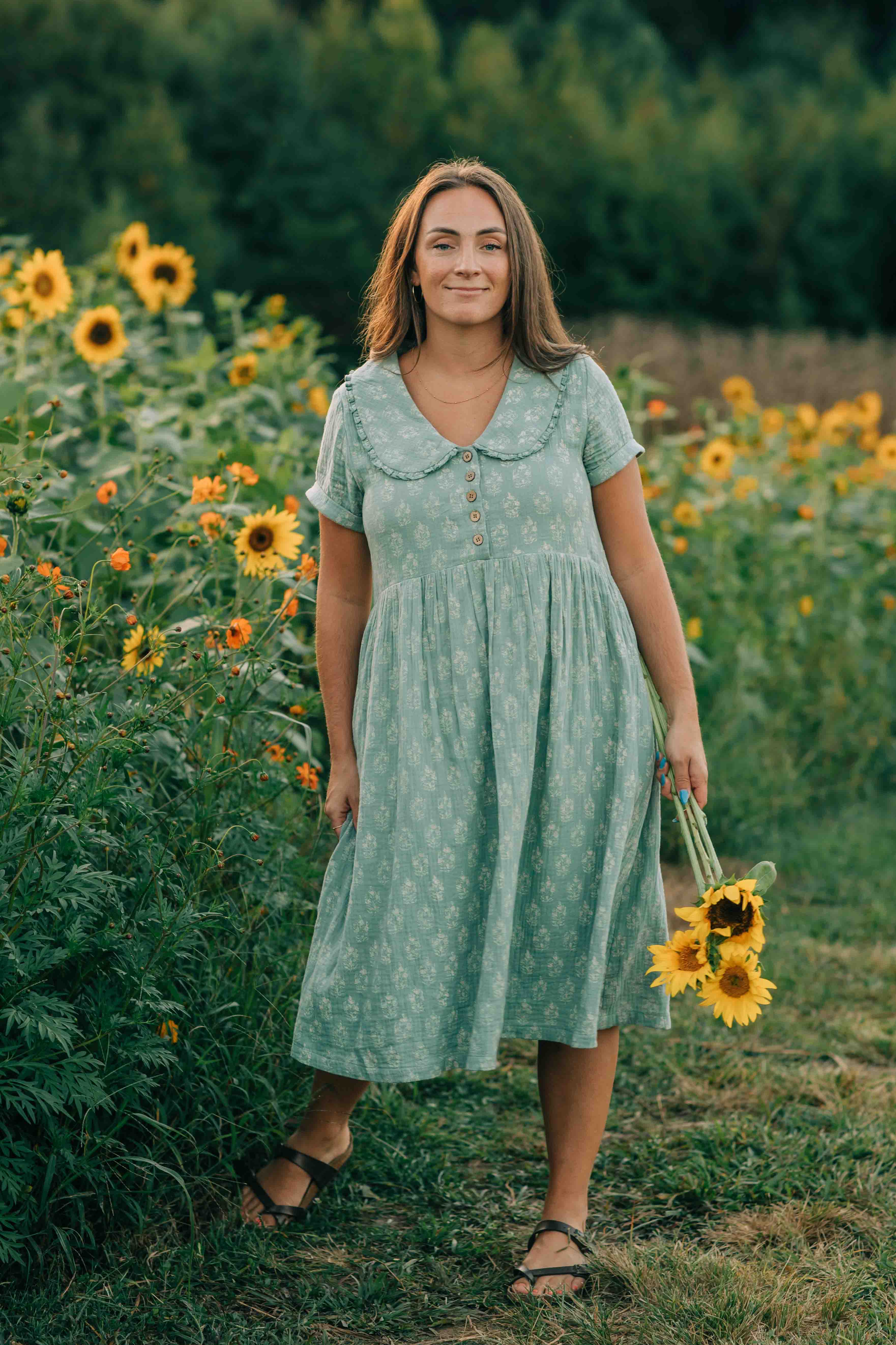 Willow Dress--Sage Willow Dress--Sage