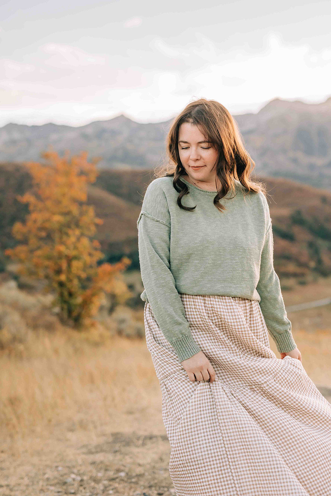 Janelle sweater - sage