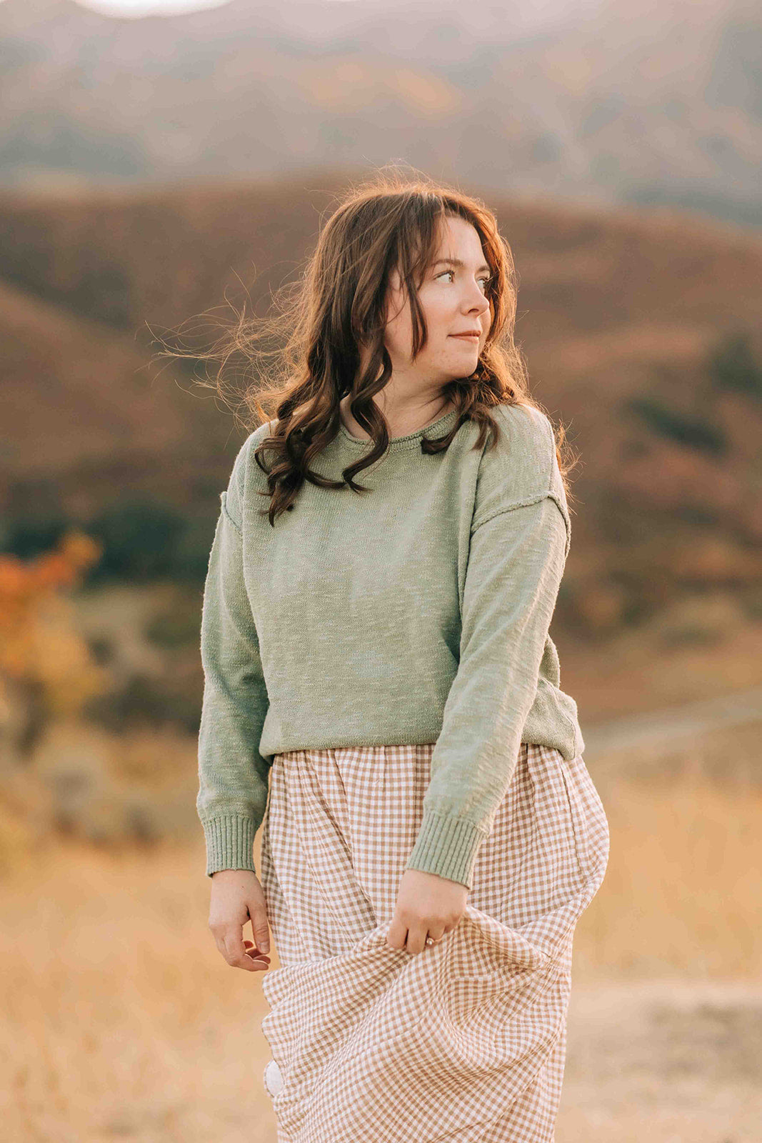 Janelle sweater - sage