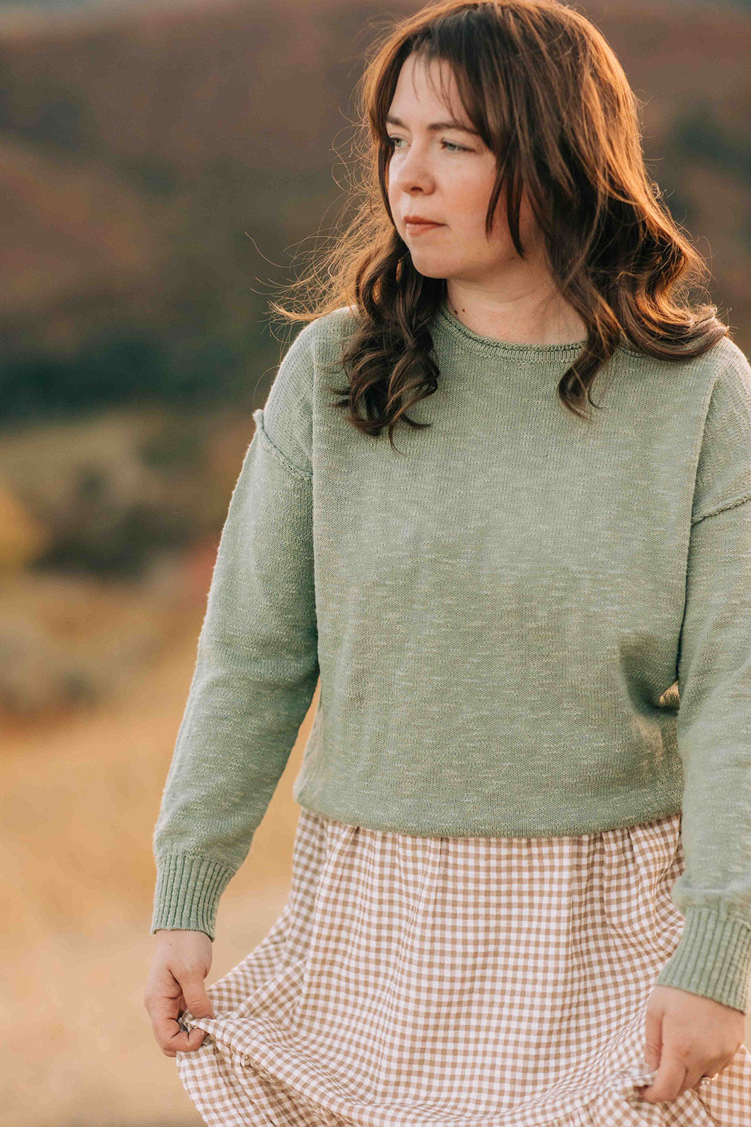Janelle sweater - sage