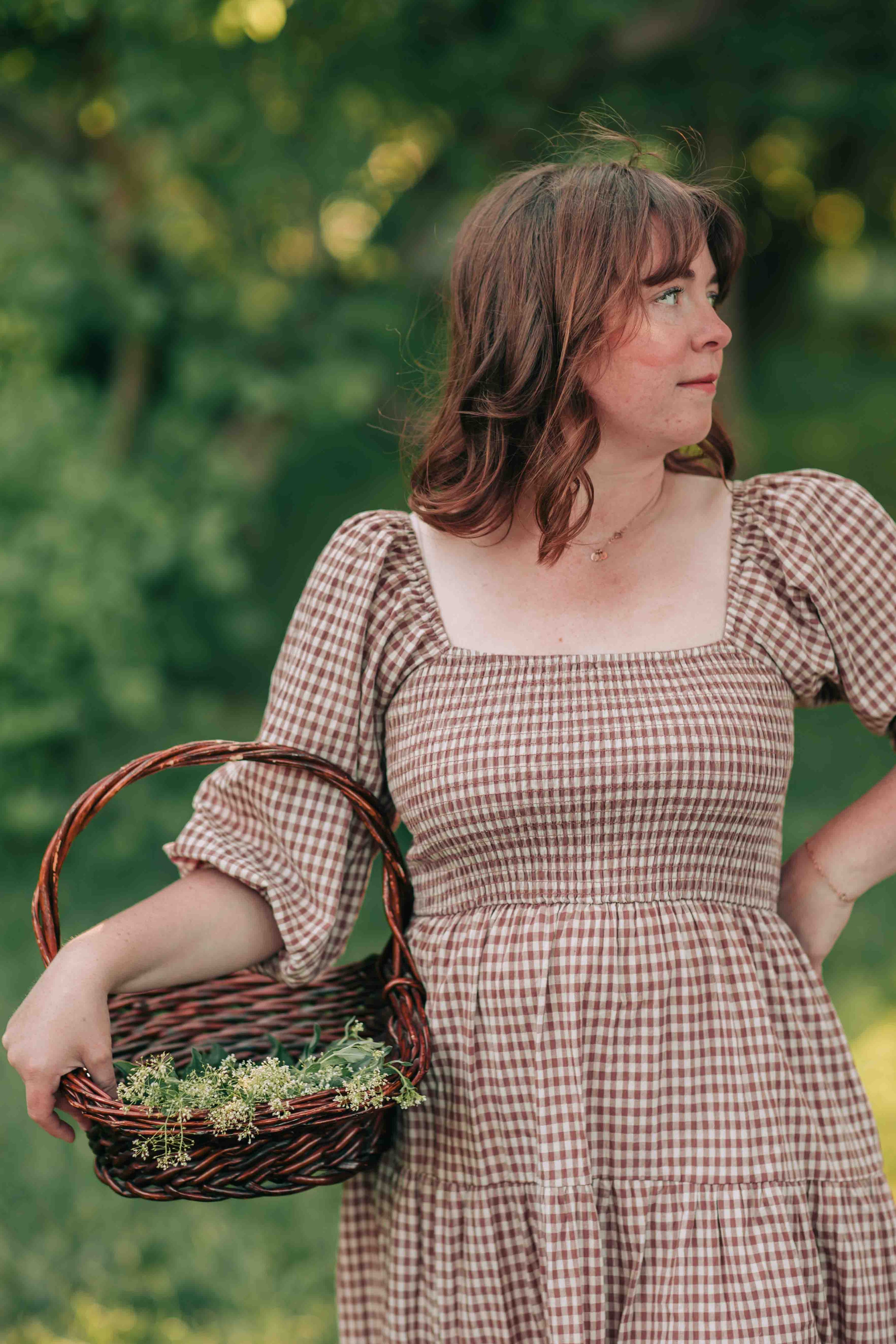 gingham fall dress Gingham Drop Waist Dress  Yourdarlingstyle