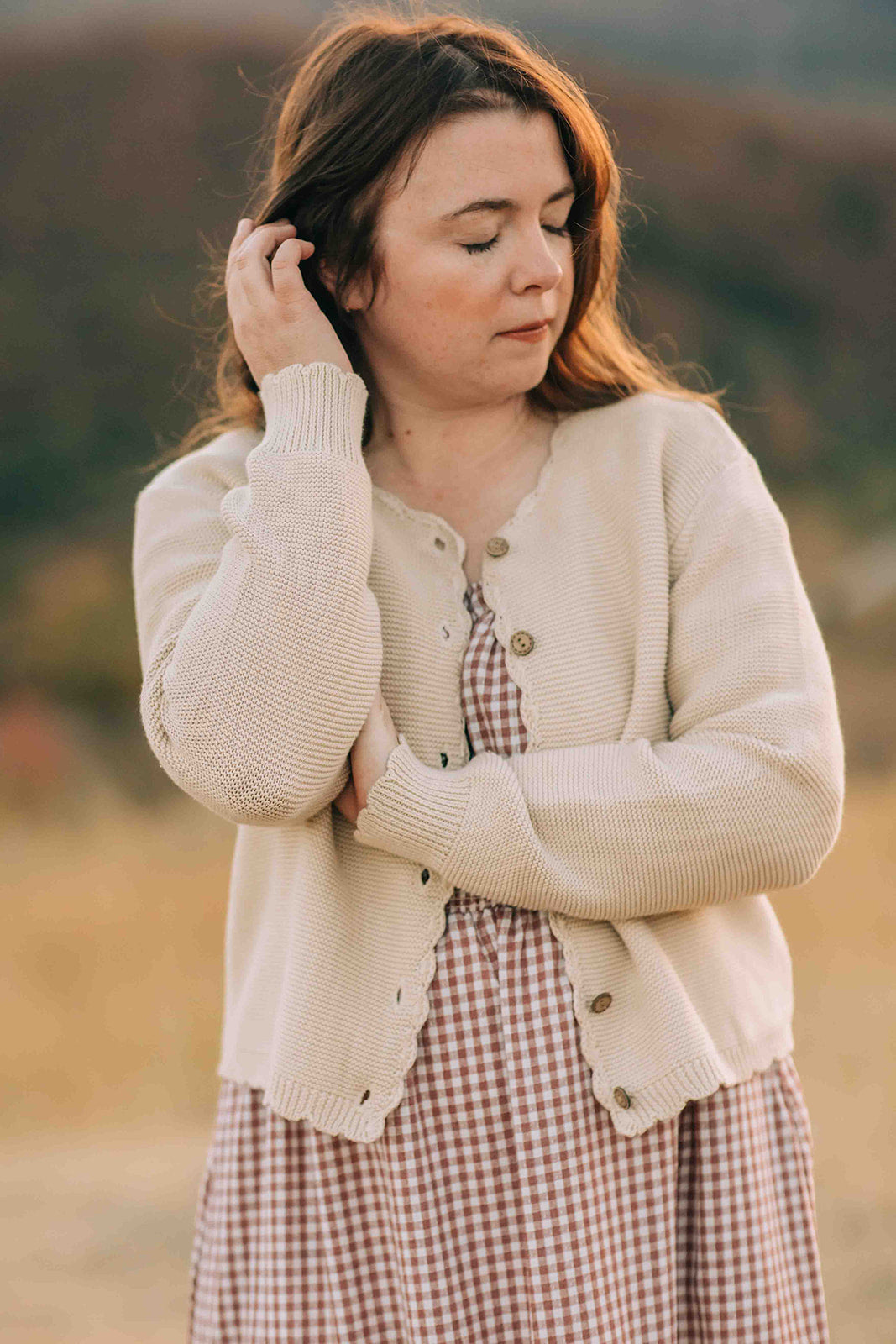 Makelle Dress--gingham dahl Makelle Dress--gingham dahl