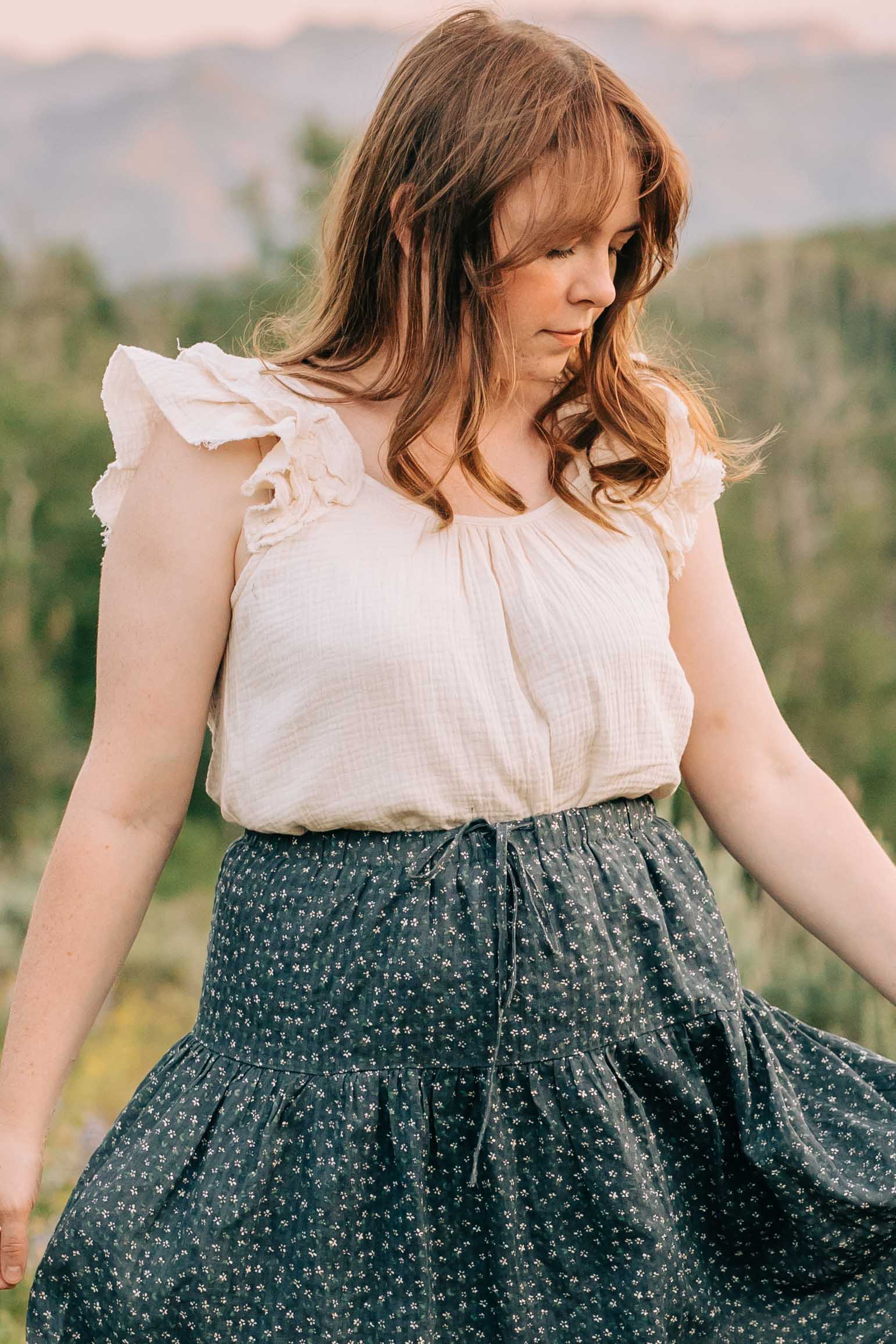 Charlotte Top--cream