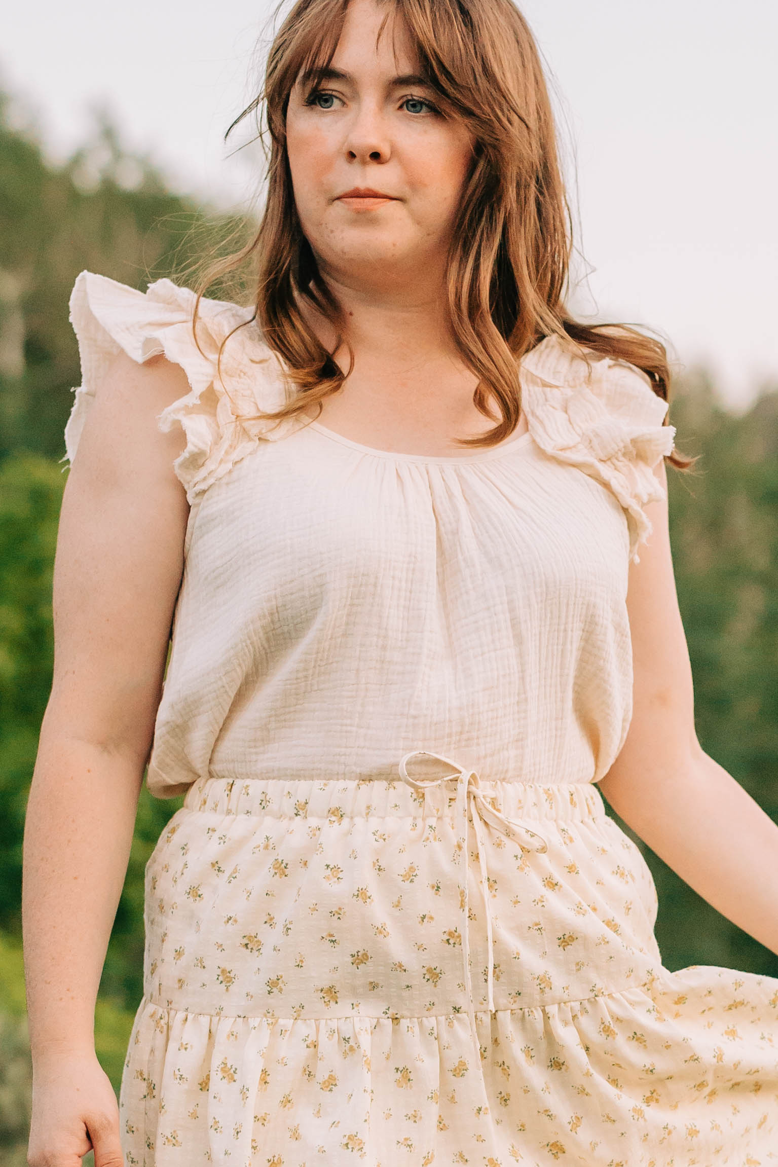 Charlotte Top--cream