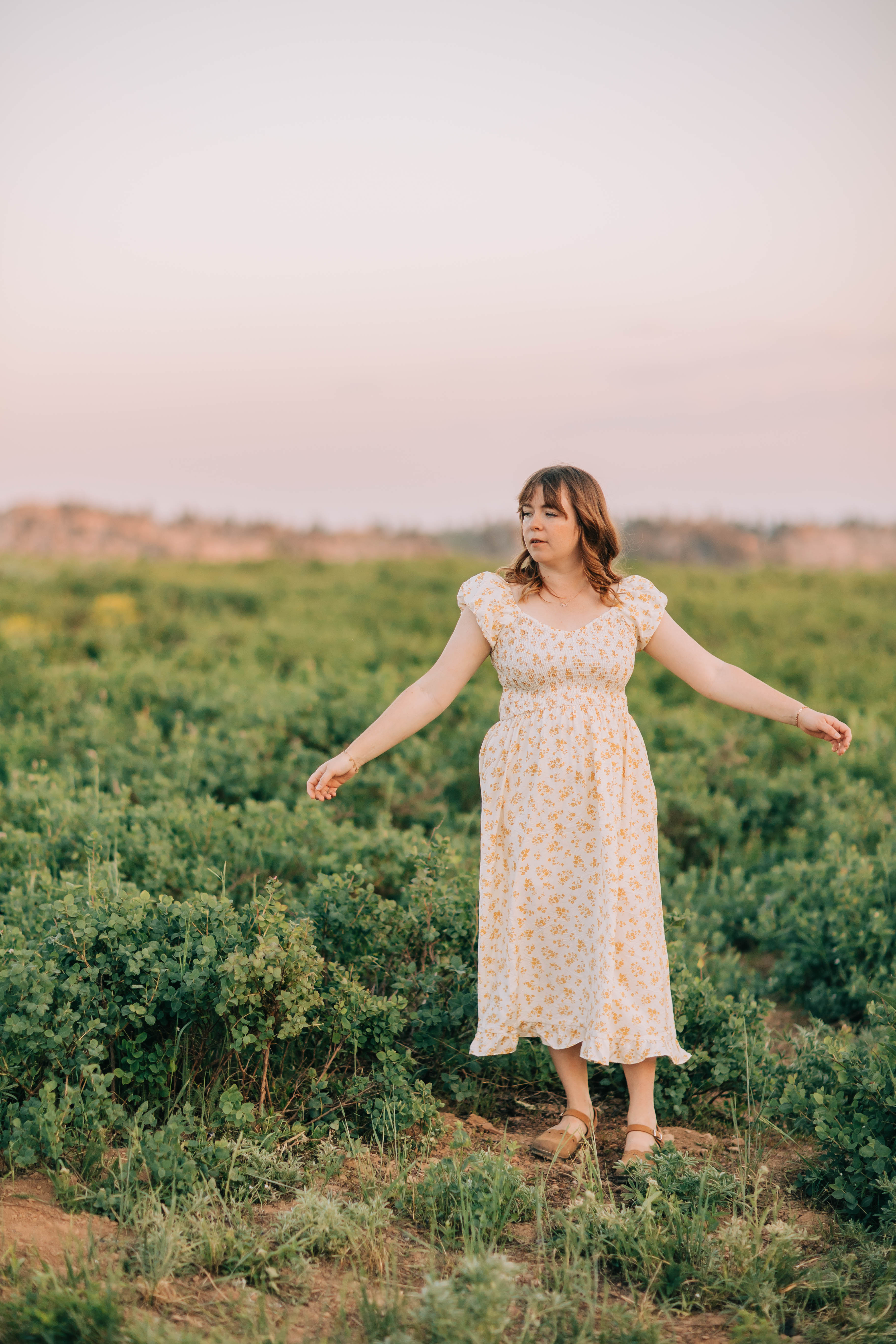 Cari dress--yellow