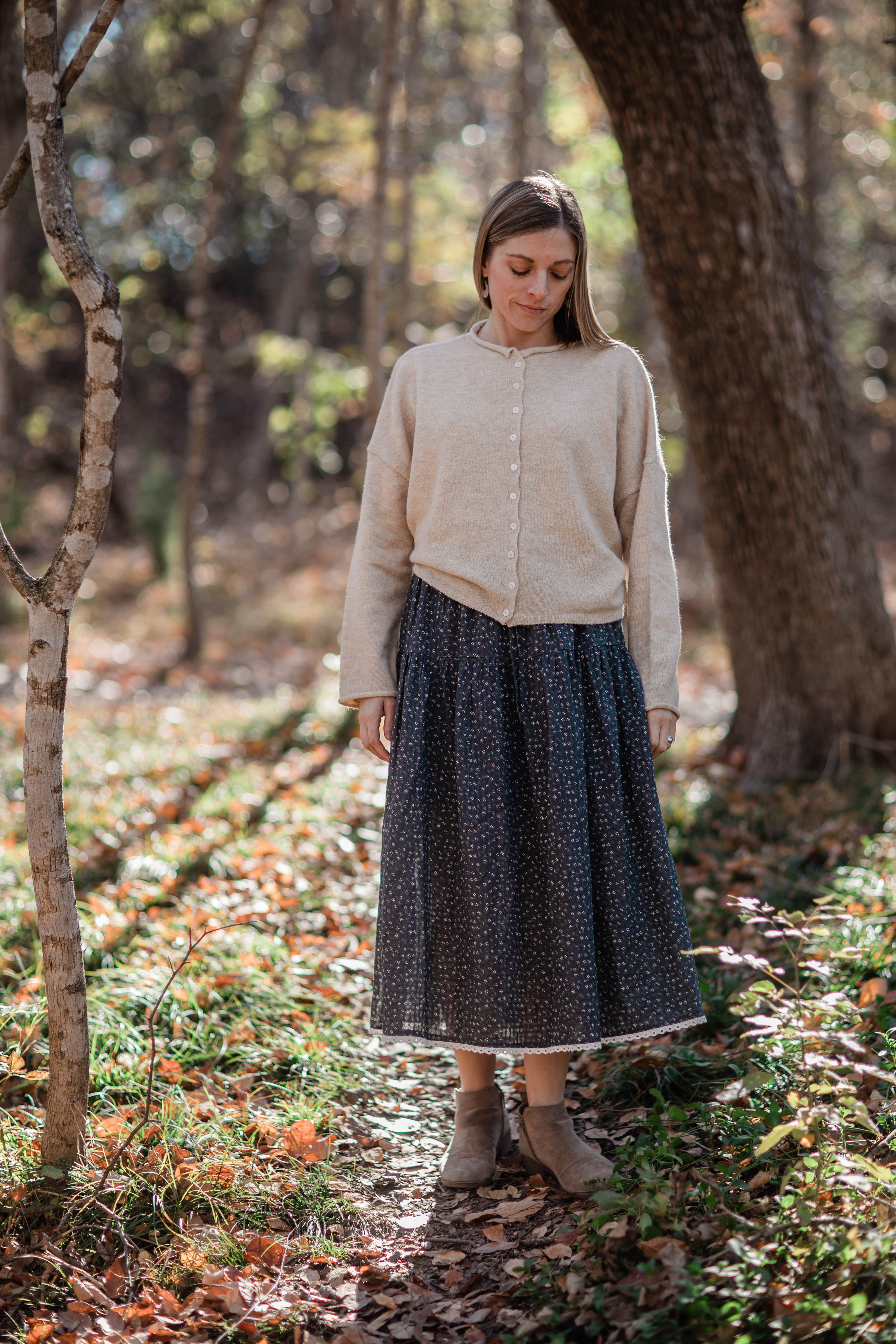 Sophie Cardigan--Oatmeal