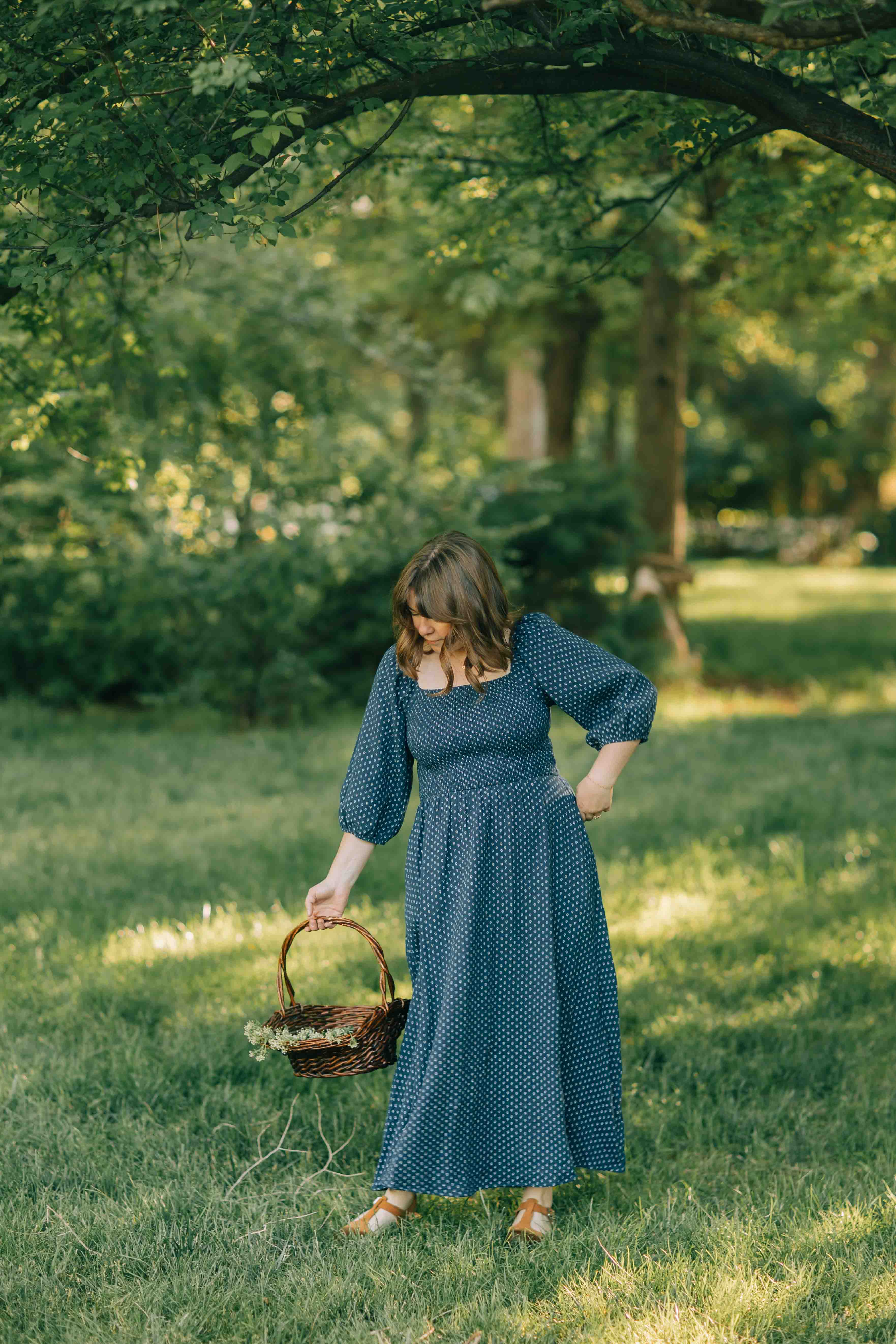 Colette Dress--Navy – dahl