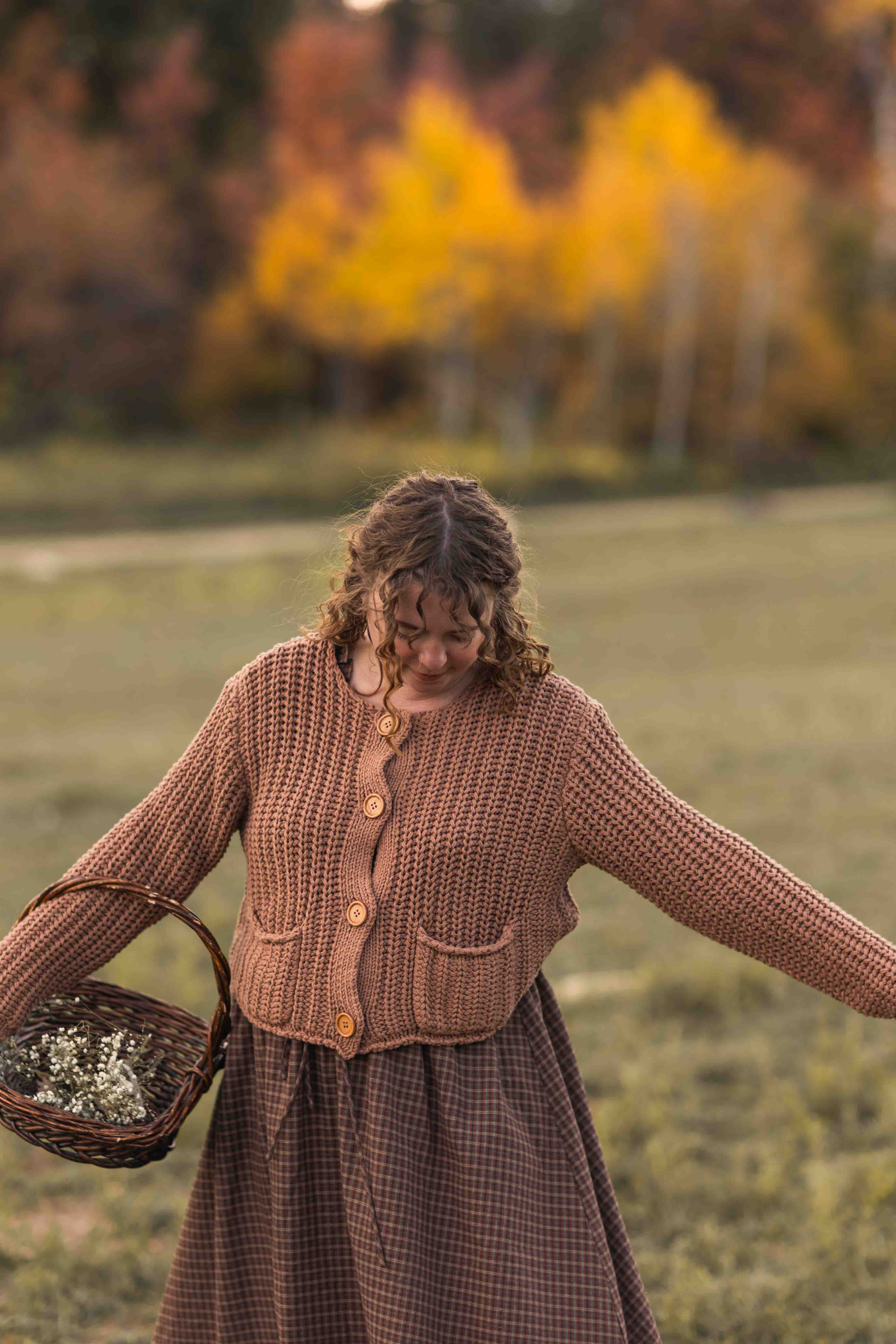 Elaine Cardigan Clay