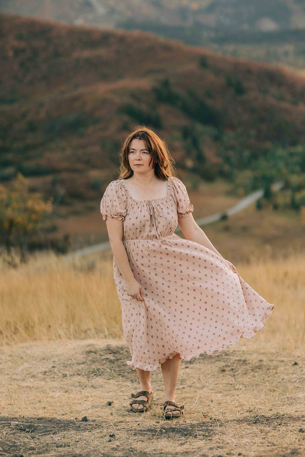 Franklin Dress - Dusty Rose