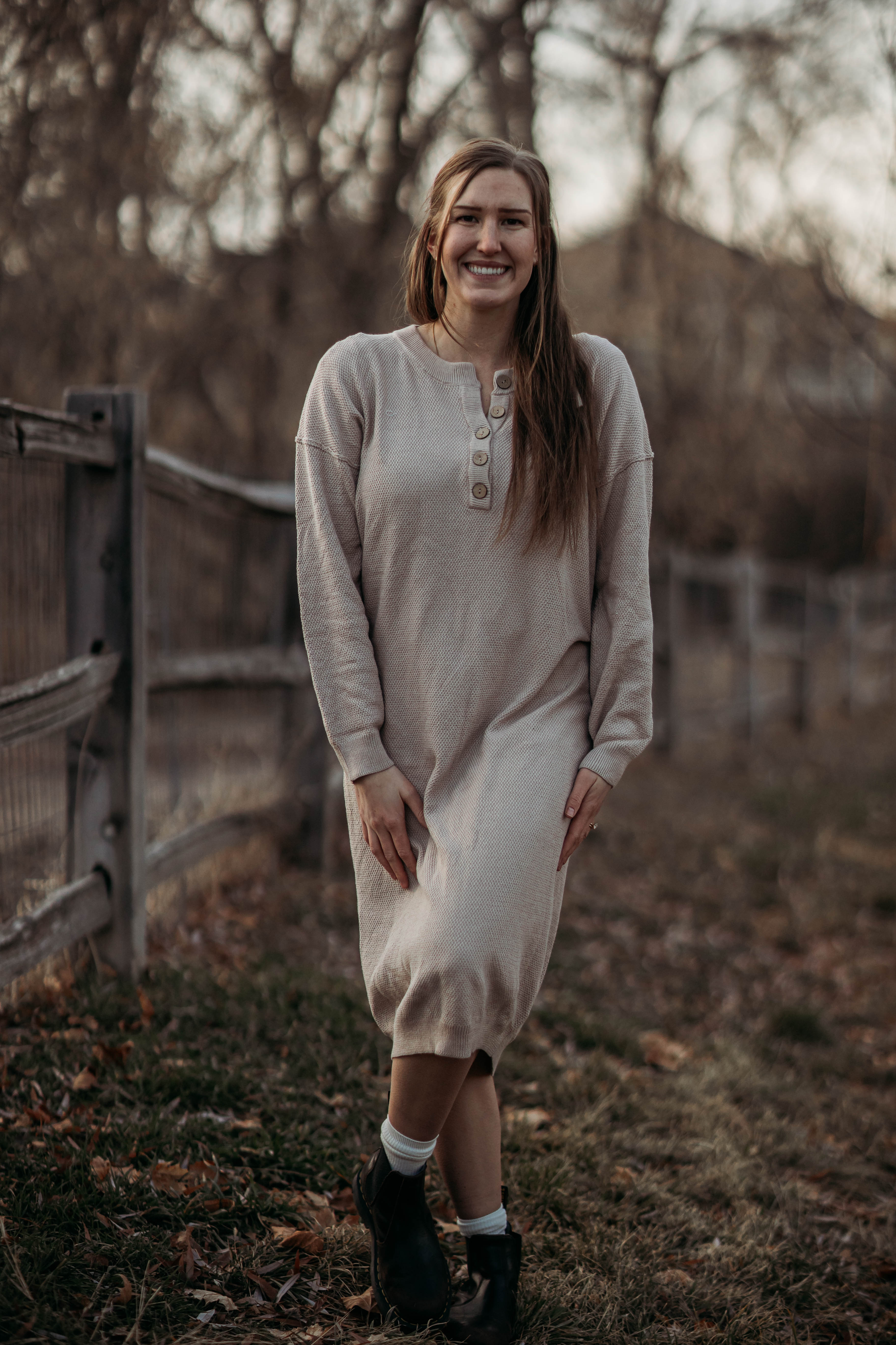 Fawn sweater dress