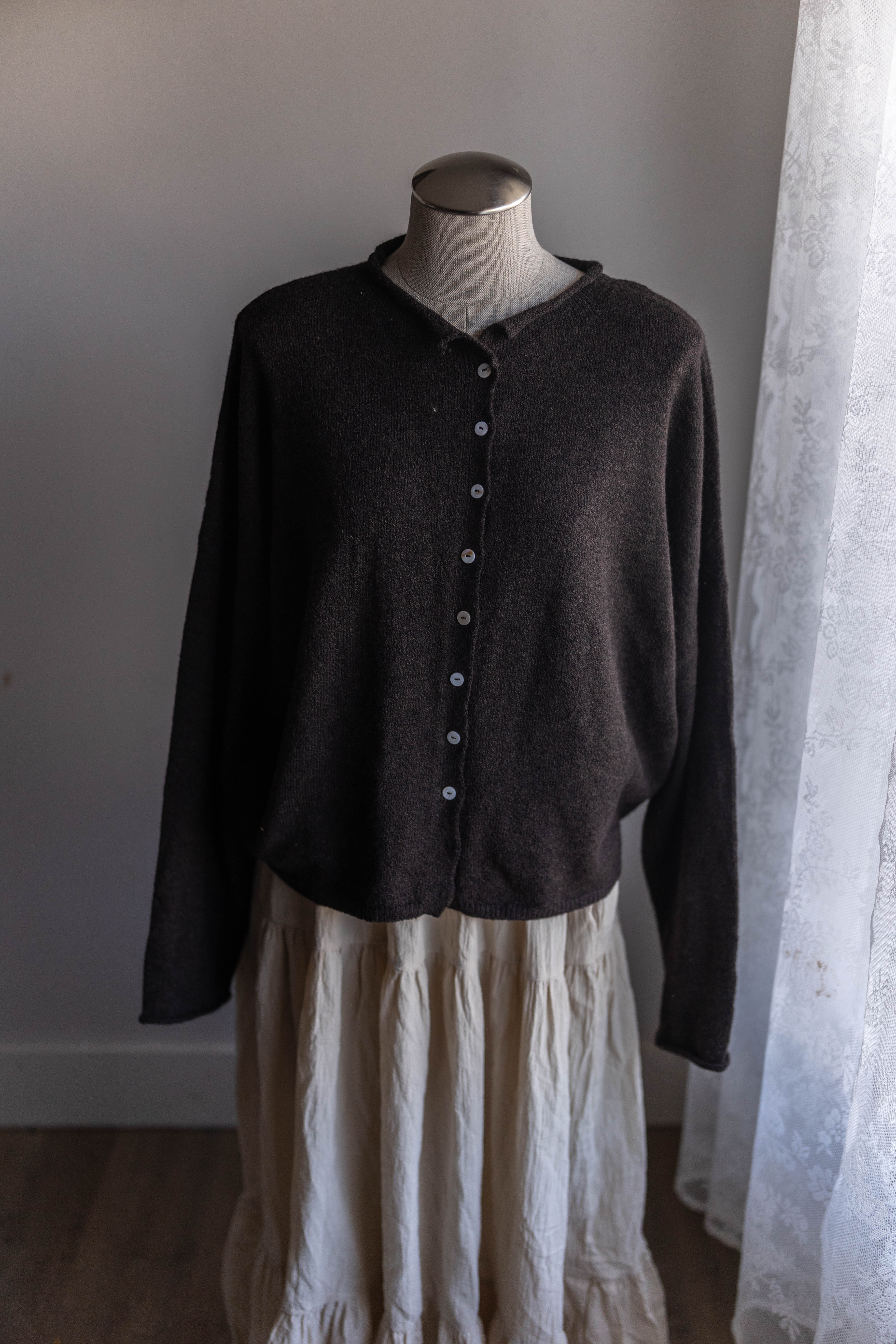 Sophie Cardigan--Espresso